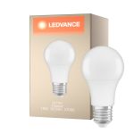 Ledvance Classic LED E27 Pear Frosted 10W 1055lm - 827 Extra Warm White | Dimmable - Replaces 75W