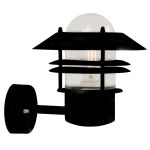 Nordlux Blokhus Up Wall Light Black | Suitable for 1x E27