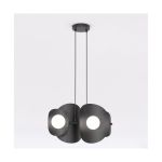 Emibig Pendant Elementi Steel Black | Suitable for 4x G9 - Max 8W