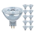 Multipack 10x Ledvance  Performance LED Spot Reflector GU5.3 MR16 3.4W 230lm 36D - 927 Extra Warm White | Best Colour Rendering - Dimmable - Replaces 20W