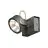 SLV Kalu Single Wall and Ceiling Light Aluminium Black 17W 1000lm - 830 Warm White | Dimmable 