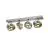 SLV Kalu Spot Aluminium Grey | Suitable for 4x GU10 (AR111) 