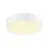 SLV Medo Pro 30 Wall and Ceiling Light Aluminium White Round 10W 1250lm - 930-940 CCT | IP50 - Best Colour Rendering - Dimmable 