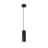 SLV Enola Pendant Aluminium Black 150cm | Suitable for 1x E27 