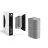 D'Lite Wall Light Vossem Metal Grey Up & Down| IP54 - Suitable for 2x GU10 