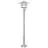 Nordlux Agger LED Pedestal Lamp Metal Brushed Aluminium | Suitable for 1x E27 