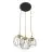 Emibig Pendant Nando Steel Black | Suitable for 3x E27 - Max 15W