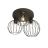 Emibig Ceiling Light Nest Steel Black | Suitable for 3x E27 - Max 15W
