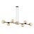 Emibig Pendant Rossi Steel Black | Suitable for 8x E14 - Max 10W