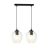 Emibig Pendant Istar Steel Black | Suitable for 2x E27 - Max 10W