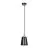 Emibig Pendant Bolero Steel Black | Suitable for 1x E27 - Max 15W
