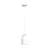 Emibig Pendant Bolero Steel White | Suitable for 1x E27 - Max 15W