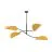 Emibig Ceiling Light Lotus Steel Black | Suitable for 4x E14 - Max 10W