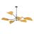 Emibig Ceiling Light Lotus Steel Black | Suitable for 6x E14 - Max 10W