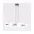 Emibig Pendant Model Steel White | Suitable for 6x G9 - Max 8W