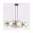 Emibig Pendant Elementi Steel Brown | Suitable for 6x G9 - Max 8W