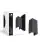 D'Lite Wall Light Aurora Aluminium Black Up & Down 6.5W 500lm - 830-840 CCT | IP54