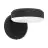 Eglo Wall Light Fornaci Steel Black 3W 320lm - 830 Warm White | IP65