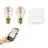Eglo Connect.Z Smart LED Pear E27 Filament Amber 9.8W 360lm - 827-865 Tunable White | Dimmable - Replaces 25W