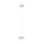 Eglo Floor Lamp Roccanova-L Steel White 2W 270lm - 830 Warm White | IP44 - Touch Dimmable - USB-C
