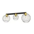 Emibig Ceiling Light Nest Steel Black | Suitable for 3x E27 - Max 15W