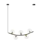 Emibig Pendant Ritz Steel Black | Suitable for 5x E14 - Max 10W