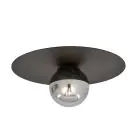 Emibig Ceiling Light Solar Steel Black | Suitable for 1x E14 - Max 10W