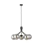 Emibig Pendant Nova Steel Black | Suitable for 5x E14 - Max 10W