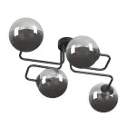 Emibig Ceiling Light Brendi Steel Black | Suitable for 4x E14 - Max 10W
