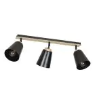 Emibig Ceiling Light Atlas Steel Black | Suitable for 3x E27 - Max 15W
