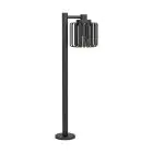 Eglo Pedestal Lamp Selinus Steel Black| IP65 - Suitable for 1x E27